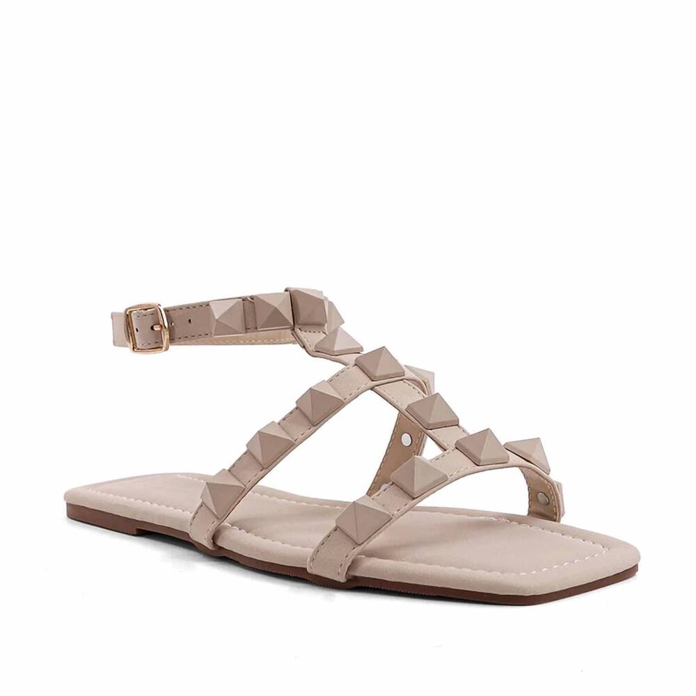 NEW SHU SHOP babe studded flats in 6